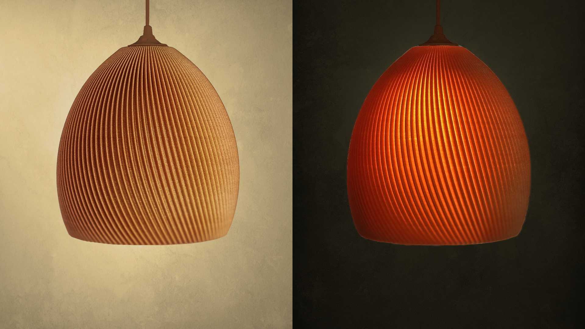 Es ist kein Holz… Es ist Weizenkleie! Brano Vortico – neue ECO-Lampe im COLORISED-Angebot