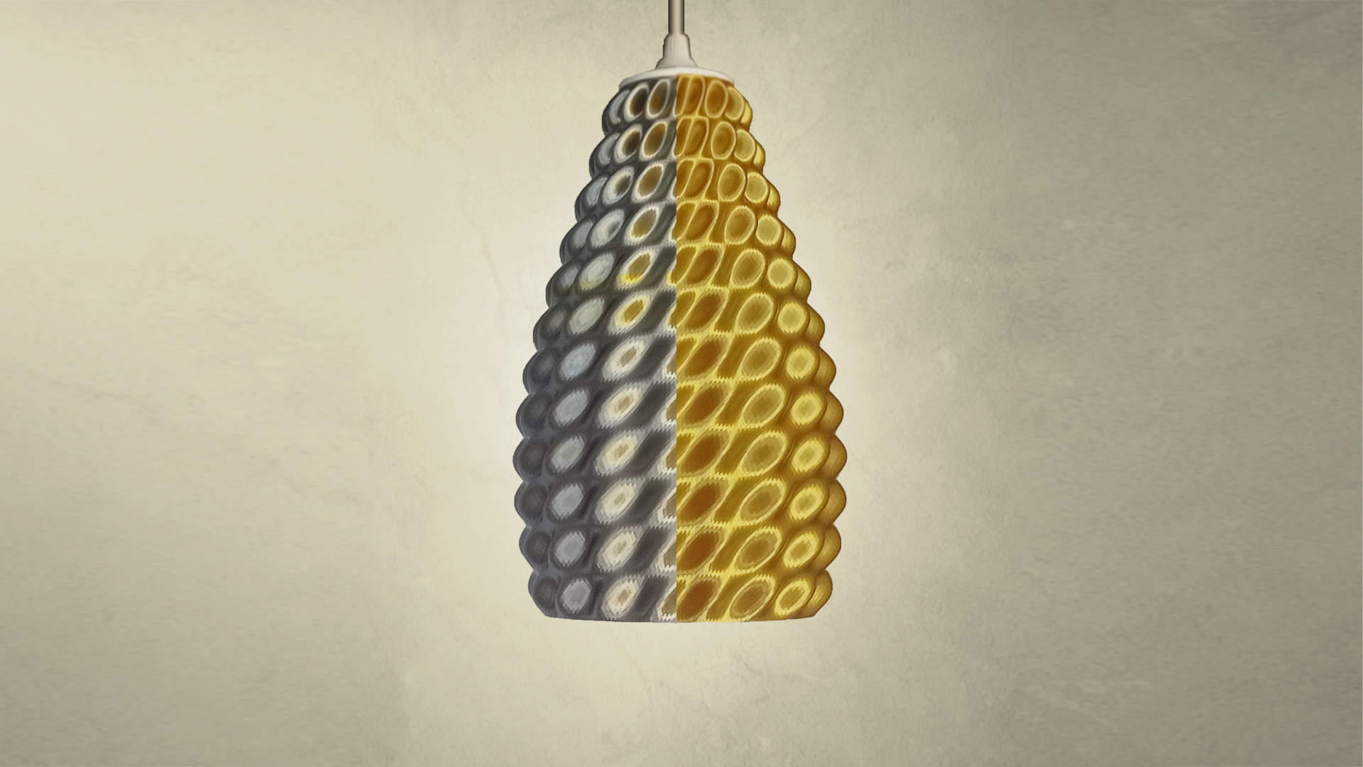 Gold? Silver? Or maybe both…? Here’s our new, phenomenal Ora Arĝento ECO Lamp
